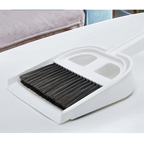 Mini-Besen-Kehrschaufel-Set, für Zuhause, Schreibtisch-Reinigung, spezielle Bürste, Haushaltsmüllschaufel, Haustierbesen (Bildfarbe) – Bild 7