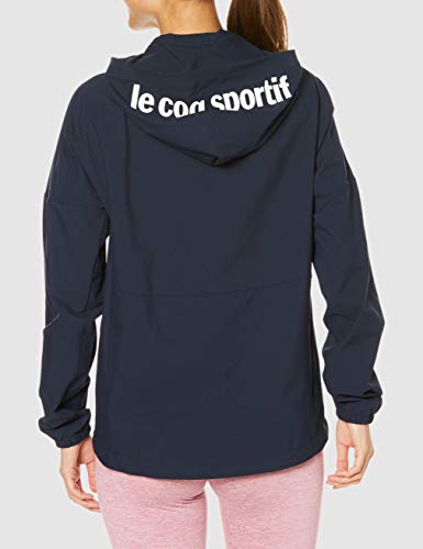 [ルコックスポルティフ] アウター ウィンドブレカー はっ水 ストレッチ 形態安定 フード付き ソロテックス レディース