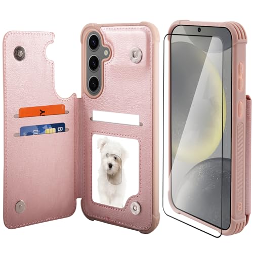 Étui portefeuille Galaxy S24 antichoc pour ne plus perdre vos cartes bancaires