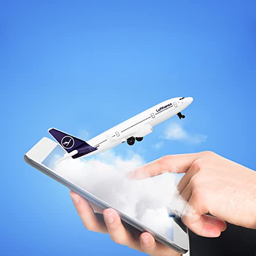 Modelo de avión réplica Lufthansa avión de colección miniatura 5