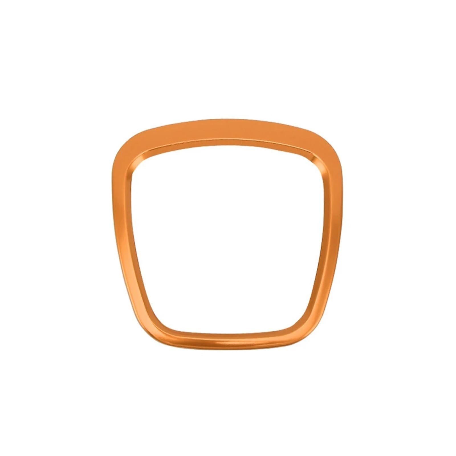 for A4 B6 B7 B8 A6 C6 A5 Q7 Q5 A3 8P S3 8v Car Styling Steering Wheel Center Logo Covers Stickers Trim Interior Accessories Car Trim Interior(A- Orange)