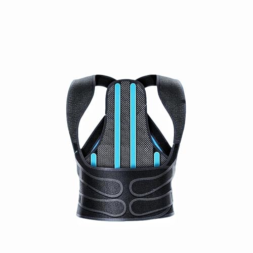 Back Brace Posture Corrector, For Women and Men, Adjustable Back Support, Breathable and Easy to Wear Brace, Relieve Backs Pain, Neck Pains, Shoulder Pain, Lower Backs Pains (Large)