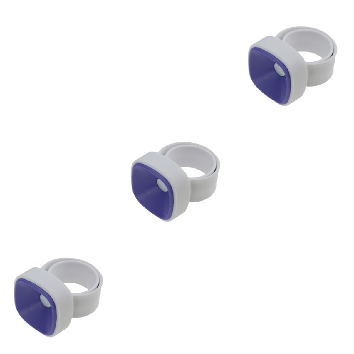 Housoutil 3 Stück Magnetisches Nadelkissen Armband Kreativer Handgelenk Aufbewahrer für Nähnadeln und Stecknadeln für DIY Projekte und Handarbeiten Zufällige Farben