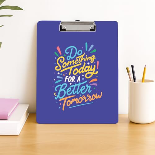 Image of Clipboard Drawing, Writing, Exam Board with Clip (Size - 24x36 cm) Sturdy, Lightweight for Office, School, College - QTS 1