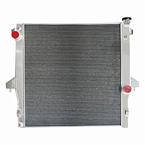 Primecooling 42Mm 2 Row Core Aluminum Radiator For 2003-2009 Dodge Ram 2500 / Ram 3500 (5.9L 6.7L Diesel Ohv Cummins) #TOP1