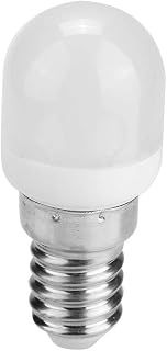 Mini ampoule LED, Mini ampoule LED réfrigérateur four à micro-ondes Machine à coudre lampe lumière E14 T22 2W 220V lumière blanche et chaude(lumière chaude)
