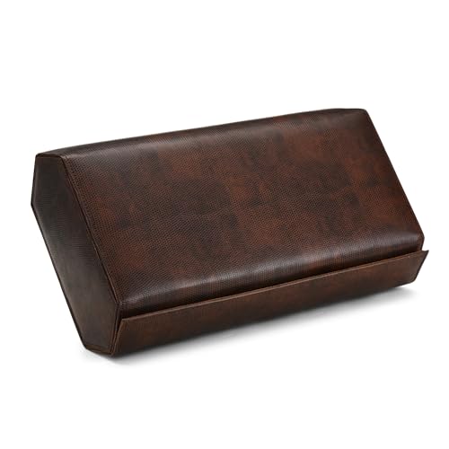 Image of essart 10 Slot Watch Roll Case, Brown