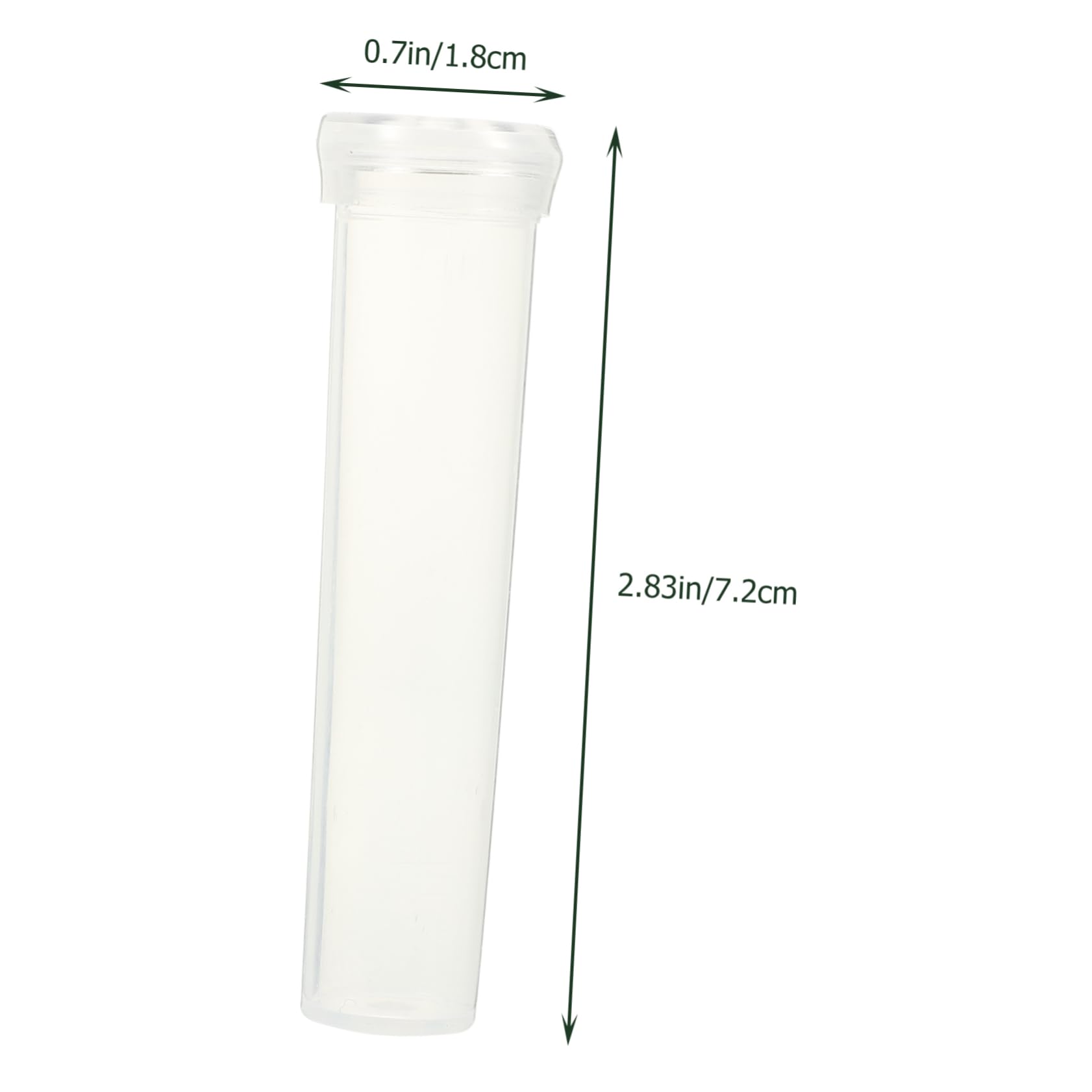OFFSCH Flower Water Storage Tube 25pcs Plastic Flower Tube Container Florist Tools