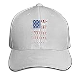 cañas orvis clearwater 100% Cotton Bandera Americana de los EE. UU. Caña de Pescar Hombres y Mujeres Gorra Ajustable de Gorra de Camionero Snapback enarbolado en Pico