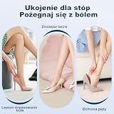 AnjoCare zapiętki do butów, 3 pary samoprzylepnych nakładek na pięty do luźnych butów, antypoślizgowe wkładki na pięty do trampek na wysokim obcasie, skórzane buty za duże