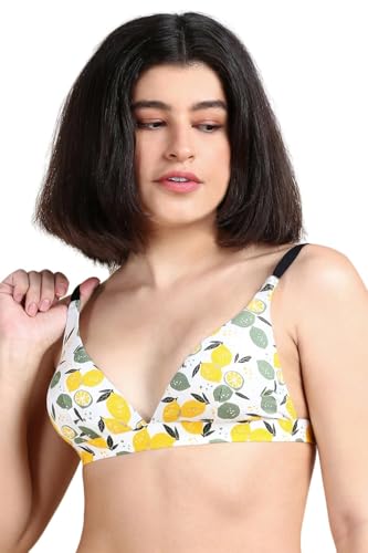 Image of &Circus PureSoft True Fit Triangle Non Padded Bra for Women | Deep Neck Plunge Bra for Women | Triangle Low Coverage Bra