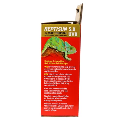 Zoo Med ReptiSun 5.0 Mini Compact Fluorescent Lamp 13 Watts