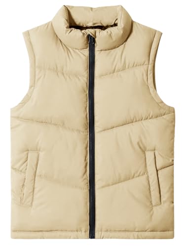 Image of Meikulo Boys Puffer Vest Zip Up Quilted Gilet Sleeveless Jackets