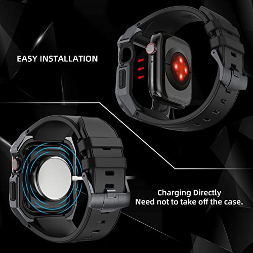 Mod kit Apple Watch métal antichoc pour protéger votre iwatch 45mm - 7