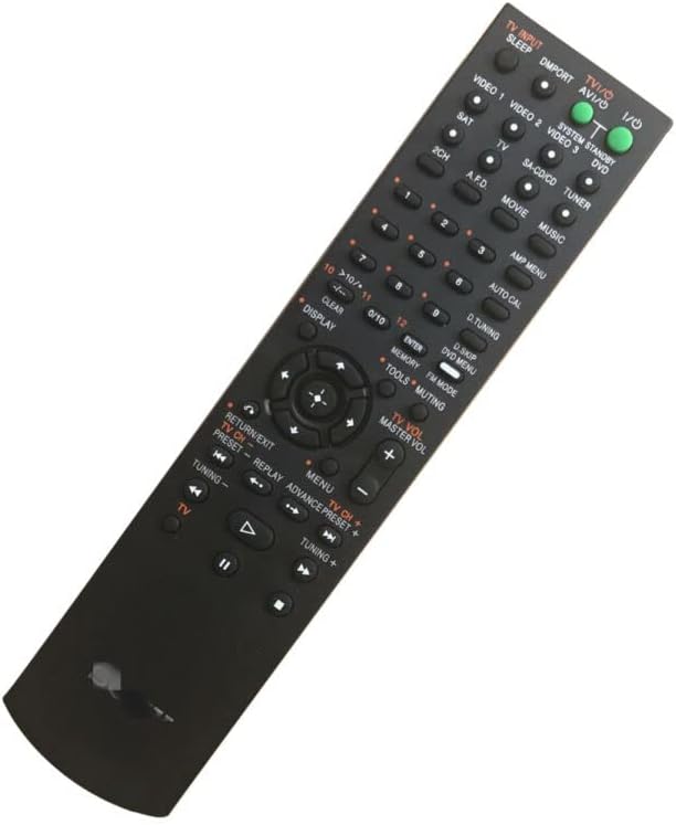 Replacement Remote Control Replace for TV/Audio/Projector for Sony SA-WCT100 SS-MCT100 HT-CT150 Surround AV Receiver System