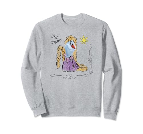 Sweat Olaf Presents Rapunzel Disney en coton pour les fans d'animation