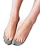 Vero Monte 4 Pairs Women Middle Profile No Show Socks(8-10, Grey) 450321