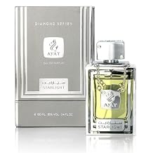 AYAT PERFUMES STARLIGHT Diamond Series Eau De Parfum 100ml Perfume for Women & Men from Dubai Oriental Arabian Scent Made and designed in the United Arab Emirates Ideal for Gifts