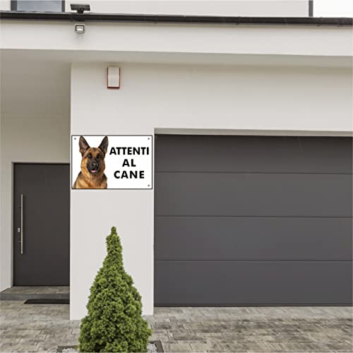 Pubblimania PASTORE TEDESCO Attenti al Cane