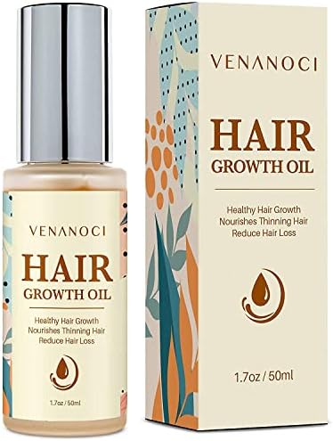 Biotin & Castor oil & Rosemary Oil for Hair Growth for Women, hair loss treatments, hair oil for dry damaged hair and growth, Hair Growth Serum for Thicker Longer Fuller Healthier Hair, All Natural Vitamin Rich Treatment
