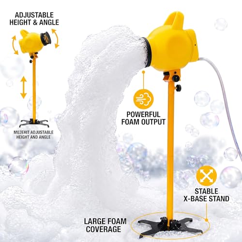 Máquina de espuma PILIN amarilla 800W para fiesta miniatura 6