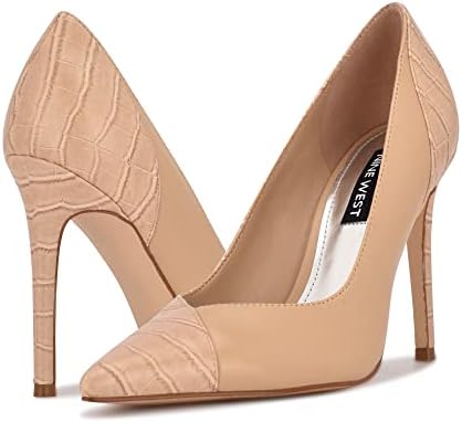 Nine West Women's Flava Pump, Warm Blush, 10 | Image 5