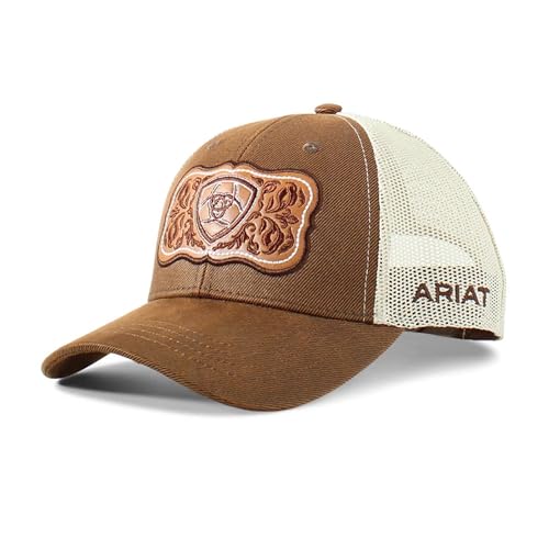 Ariat Women's Trucker Cap with Leather Floral...