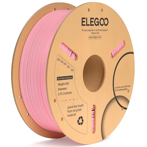 ELEGOO PLA Plus Filament 1.75mm Pink 1kg for 3D Printers