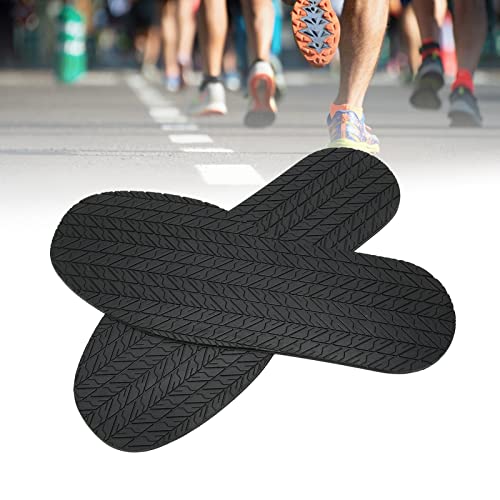 Suole Complete, 1 Paio di Suole Complete 12,8 Pollici di Lunghezza 5,1 Pollici di Larghezza Suole Complete Antiscivolo Suola in Gomma per Scarpe con Riduzione del Rumore per la