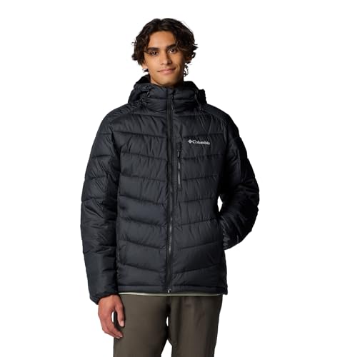 Columbia Men's Labyrinth Loop II Hooded Jacket, Black, 1X Big