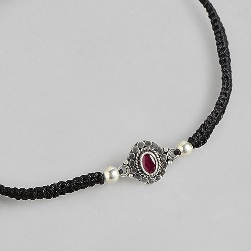 Women's 925 Sterling Silver Beads Gentle Thread Anklet