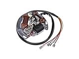 grundplatte s50 elektronik  FEZ Grundplatte 6V Unterbrecher mit innenliegender Zündspule - für Simson S50, KR51/1 Schwalbe, SR4-1 Spatz, SR4-2 Star