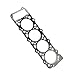 Pmtihxu 4M40 Cylinder head gasket For Mitsubishi 4M40 4M40T 4M40TD Engine Pajero FB501 FD511 L200 Repair PAJERO TRITON MK NM For CAT 305.5 306 307B 307C 307D 308C 308D ME200754 ME200752 ME200754
