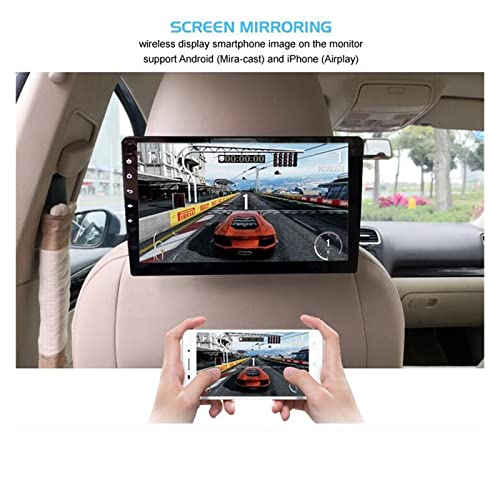 Monitor de reposacabezas coche de 10.1 pulgadas con Android, HDMI, USB y Bluetooth integrado 6
