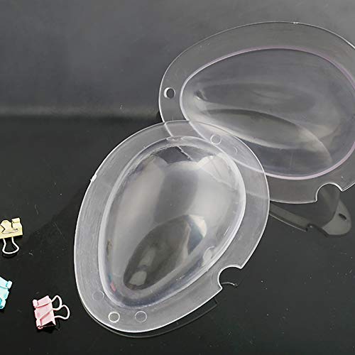 Easter Egg Molds - Silicone Large Size 3D Dinosaur Egg Chocolate Mold Giant Ostrich Egg Chocolate Cake Fondant Mould Baking Sugar Craft Decorating Mold Tool Jelly Soap Mould 15 x11.5 cm