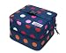 PackIt Freezable Salad Cooler Bag with Zip Closure, Dots
