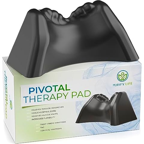 Occipital Release Tool for Pivotal Therapy and TMJ [FSA/HSA Eligible] - Cervical Traction Pillow - Neck Stretcher and Shoulder Relaxer - Neck Traction Device for Spinal Alignment & Tension Headaches Cover