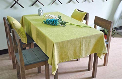 Nappe style européen MU pour table à manger moderne, linge de table en imitation coton lin épais