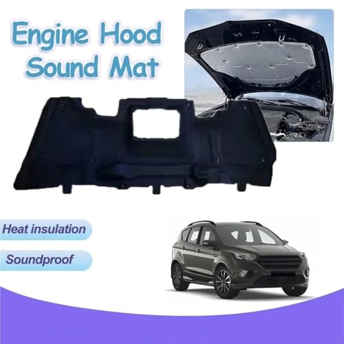 Insonorisation capot Ford Kuga MK2 en coton isolant premium pour ST-Line