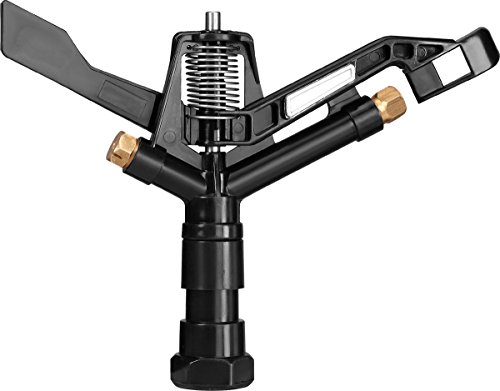 IrrigationKing RK-41F 1" FNPT Plastic Impact Sprinkler with Nozzles - 9/32" x 3/16", NPT Female, 40.3 GSM Maximum Flow Rate