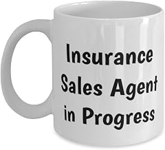 Insurance Sales Agent in Progress 11oz 15oz Mug, Insurance sales agent Cup, Useful For Insurance sales agent
