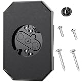 Siding Mounting Block, 8141DBL Outdoor Light Mounting Block with Built-in Electrical Box, Siding Mou