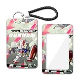 [ZimyFuntoy] 機動戦士ガンダム ガンダム RX-78-2 IDカードホルダー 薄型多機能 カードケース 社員証ICカードケース 学生証名札ケース 銀行カード収納 通勤通学携帯便利 クリスマスプレゼント 萌えデザイン カードカバー