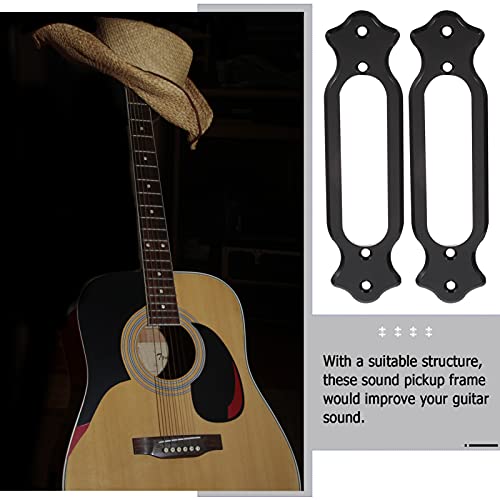 Generic 10 Stks Pickup Frame Enkele Coil Pickup Montage Ring Humbucker Frame voor Elektrische Gitaren Elektrische Gitaar… - Image 4