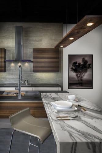 Image of Artica Wooden Ceiling Lamp - Modern Wood Chandelier Pendant Light with LED | Minimalist Wooden Hanging Lamp for Home, Restaurant & Office Decor