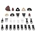 Produktbild 100pcs Oszillierendes Zubehör Set, Multitool Sägeblätter Set Oszillierwerkzeug-zubehör Klingen Multifunktionswerkzeug Zubehör Schaber Set für zu Hause DIY