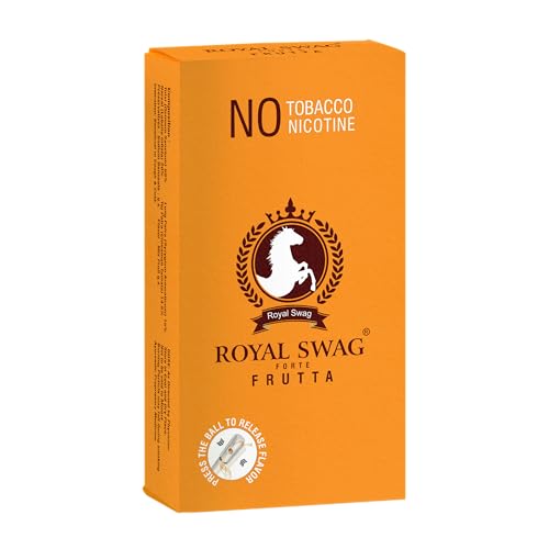 Image of ROYAL SWAG Ayurvedic & Herbal Cigarette, Combo Pack of Mint and Frutta Flavour Smoke (20 Stick Each) Nicotine Free & Tobacco Free Cigarettes - (40 Sticks)