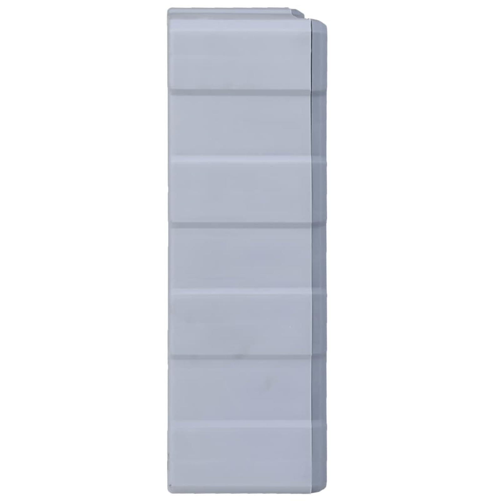 Homgoday Organizer Multi-Cassetti per Garage e Officina, 39 Cassetti in Plastica Resistente, Grigio, Dimensioni 38x16x47 cm, Ideale per Utensili e Accessori