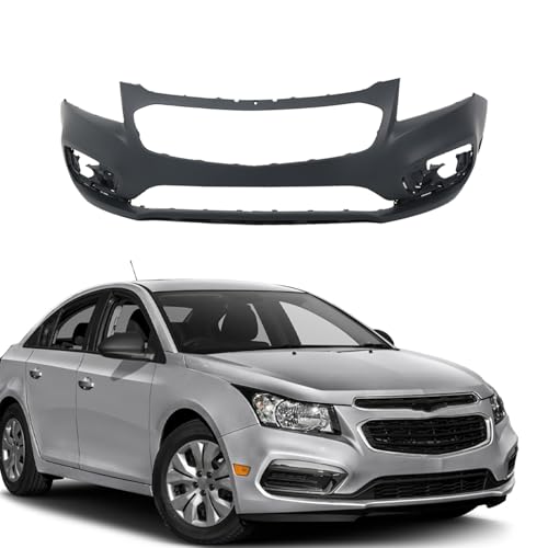 waltyotur Front Bumper Cover Replacement for 2015 Cruze Replacement for 2016 Cruze Limited Primed 94525910 GM1000976