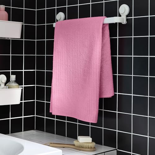 Drap de bain VÅGSJÖN ProTuning rose absorbant de 100x150 cm